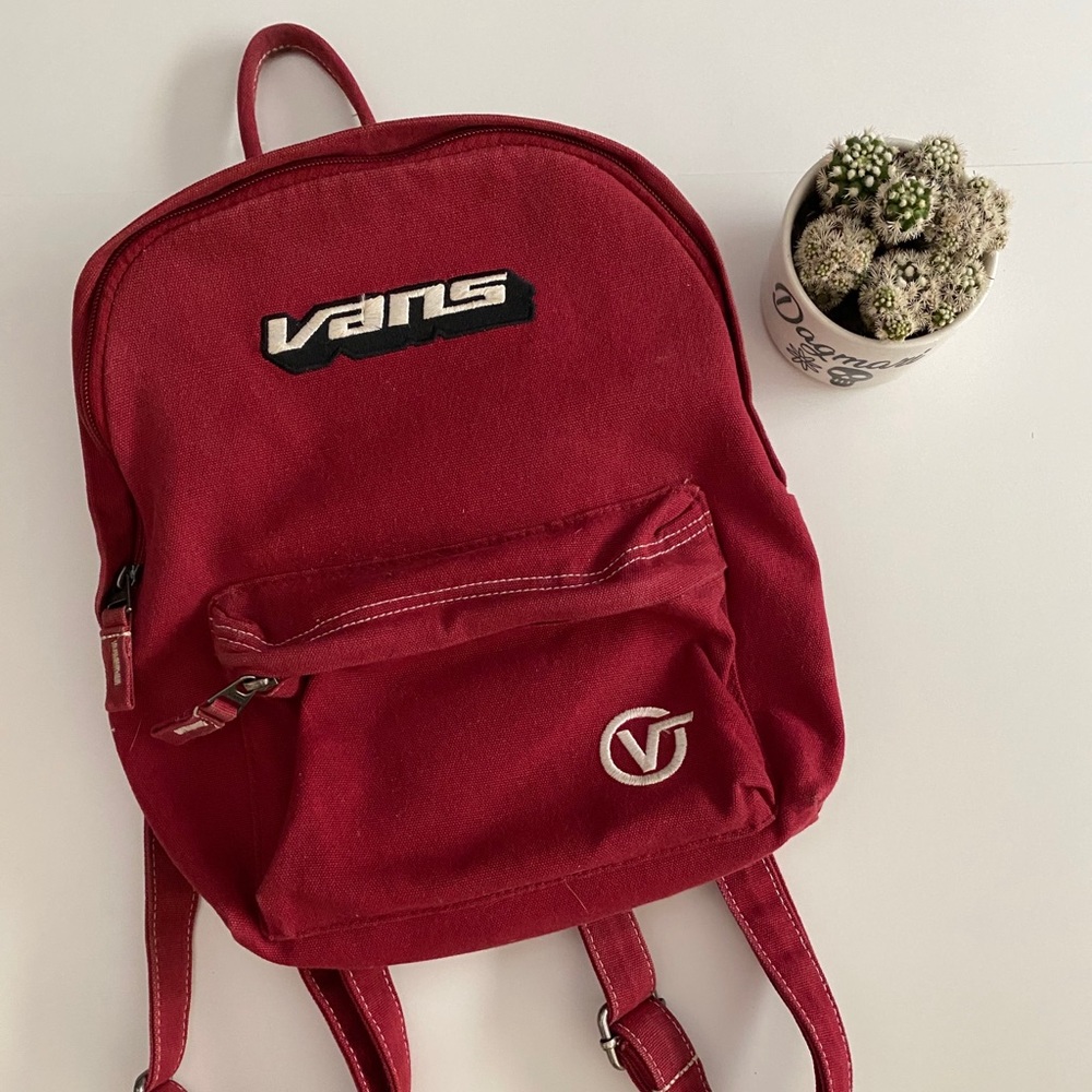 Small Vans Off-TheWall backpack.